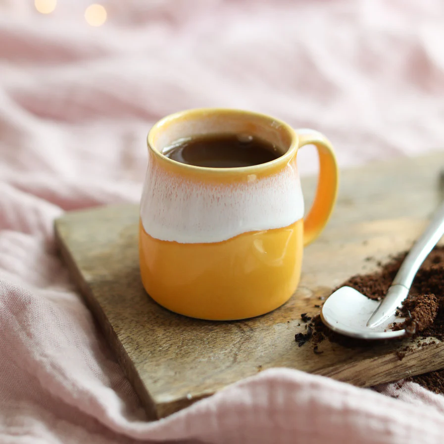 Mustard Handmade Mug - Image 5