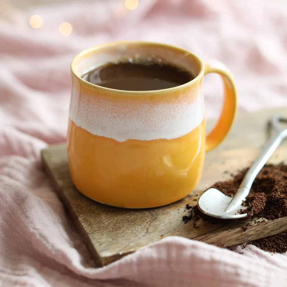 Mustard Handmade Mug - Image 3